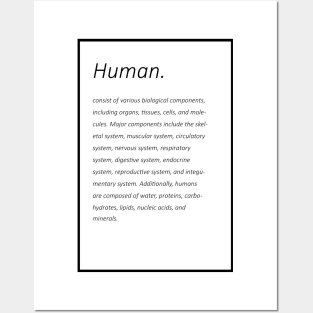 Human. Posters and Art